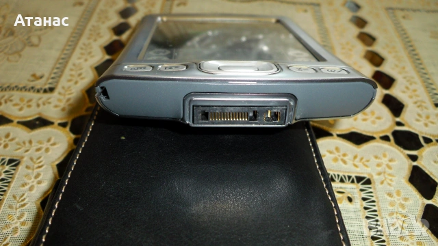  PalmOne Tungsten E2 - комплект-стилус USB кабел.оригиналин кожен калъв, снимка 4 - Други - 52015413