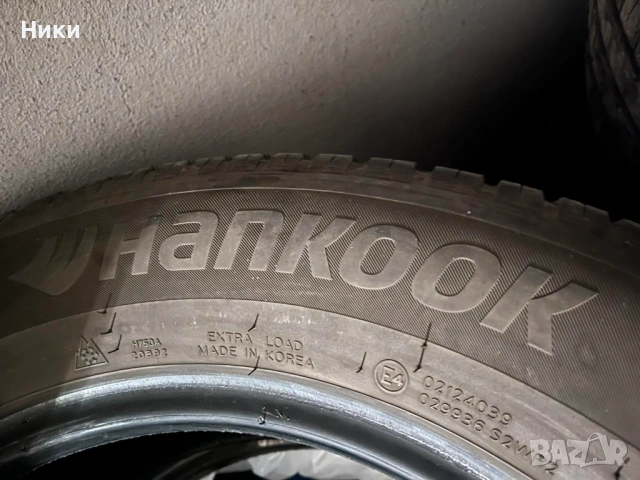 4 бр. 215/65/17 Hankook, DOT 2022 , снимка 6 - Гуми и джанти - 54583849