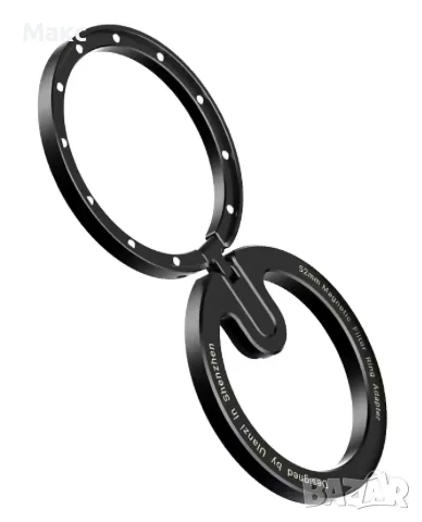 Ulanzi MagFilter 52 мм Magnetic Filter Adapter Ring за iPhone MagSafe, снимка 3 - Аксесоари за Apple - 55411717