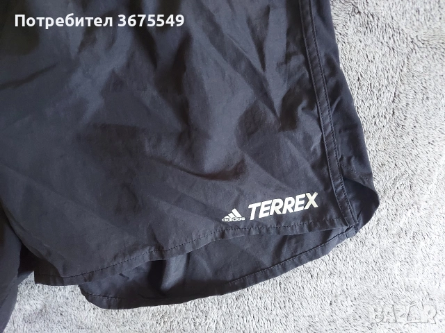 Дамски шорти Adidas Terrex Trail Running Shorts - размер L, снимка 3 - Къси панталони и бермуди - 55221939