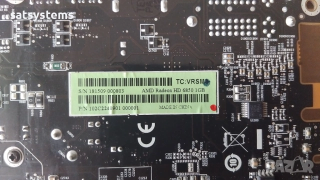 Видео карта AMD Radeon HD 6850 HDMI 1024MB GDDR5 256bit PCI-E, снимка 9 - Видеокарти - 54764134