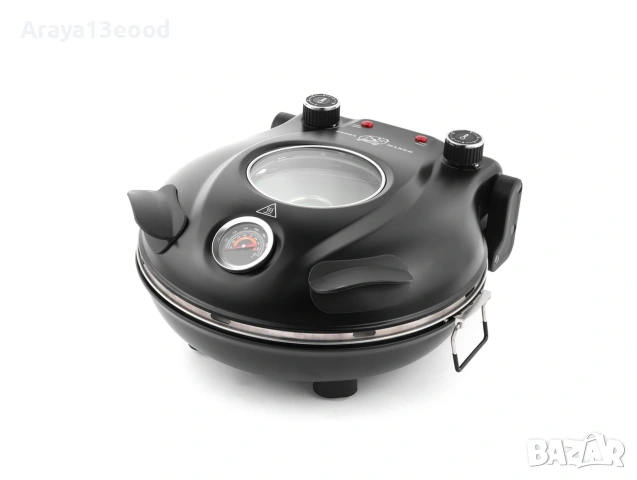 Електрическа пещ за пица KLAIF 1200W с тава за печене 31 см и температура до 420°C