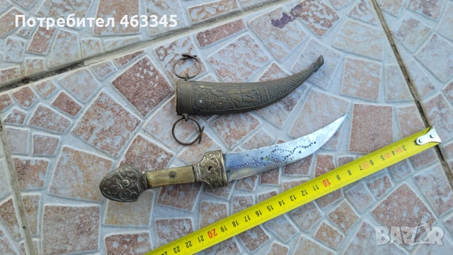 Нож, кама, кинжал, снимка 3 - Антикварни и старинни предмети - 54730783