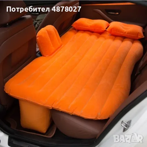 Удобен надуваем матрак (легло), приспособен  за спане в  автомобил AUTO BED, снимка 10 - Аксесоари и консумативи - 55449121