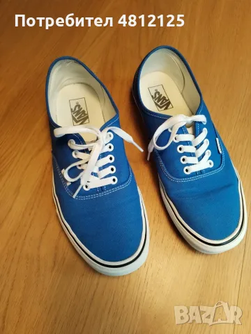 Сини кецове Vans, снимка 2 - Други - 55584327