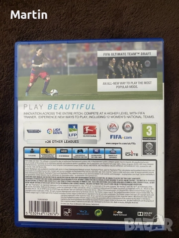 FIFA 16 PS4 - PlayStation 4, снимка 2 - Игри за PlayStation - 55527467