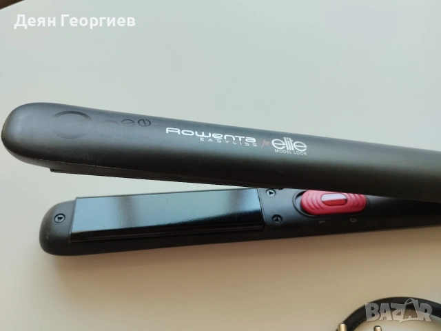 Продавам преса за коса Rowenta Easyliss, Ceramic Tourmaline, интелигентни плочи