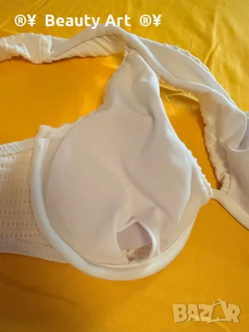 Бял бански , ХС / XS, снимка 7 - Бански костюми - 55657954