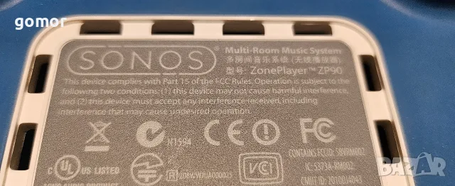 Sonos ZonePlayer ZP90 / Connect Gen 1 мрежов аудиостриймър, снимка 4 - Други - 55467706