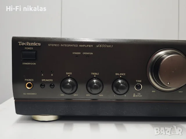ретро Hi-Fi стерео усилвател TECHNICS SU-A600MK3, снимка 2 - Ресийвъри, усилватели, смесителни пултове - 55582788