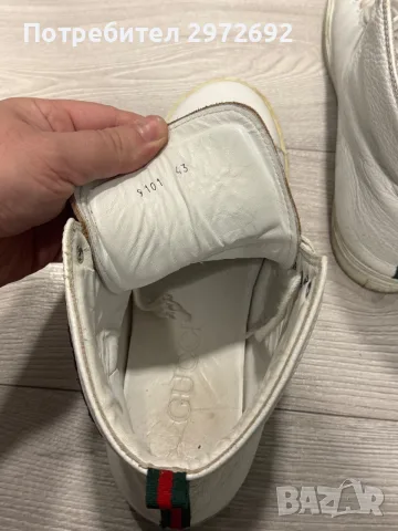 Gucci Leather High , снимка 4 - Мъжки боти - 55503289