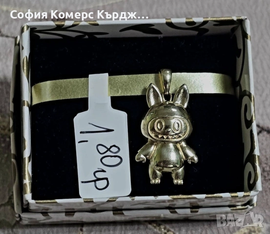 ⚠️ПРОМОЦИЯ!!!⚠️ 📿 ЗЛАТНА ВИСУЛКА #Лабубу ⚖️ 1,80гр./14 карата 💵 ЦЕНА В ЕВРО: 157 €