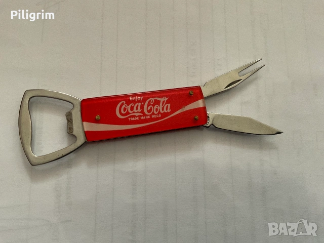 Отварачка за бутилки Coca Cola (Lark), Япония., снимка 3 - Колекции - 55098842