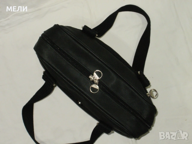 LACOSTE черна спортна дамска чанта, снимка 7 - Чанти - 54319648