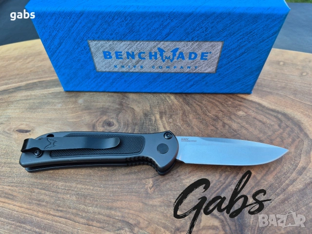 Сгъваем нож Benchmade 9750 Mini Coalition AUTO ,S30V сатенено гладко острие, снимка 2 - Ножове - 54374824