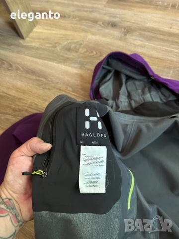 Висок клас мъжко Haglofs Couloir II Goretex Technical Softshell Ski Snow Jacket , M размер, снимка 10 - Якета - 54619129