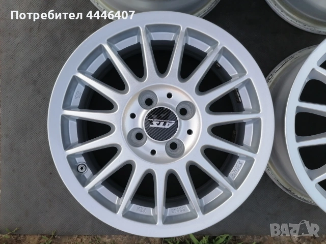 Джанти 15" 4х100 ATS, снимка 10 - Гуми и джанти - 54963755