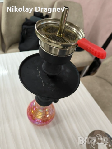 Пълен комплект наргиле Amy Deluxe с котлон за въглени, снимка 4 - Наргилета - 54058314