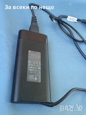 Оригинално зарядно за лаптоп HP 19.5V 7.7A Синя букса , зарядно hp 150W, снимка 6 - Кабели и адаптери - 55306429