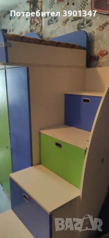 Детска секция 3 в 1, снимка 11 - Спални и легла - 54180985