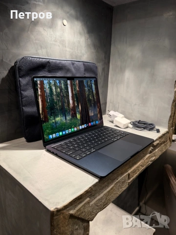 КАТО ЧИСТО НОВ Macbook Air M2, 96% батерия