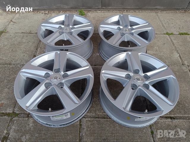 ОРИГИНАЛНИ джанти 16 ' цола 5x114,3 TOYOTA COROLLA AURIS / ТОЙОТА Корола Аурис + датчици, снимка 4 - Гуми и джанти - 54486022