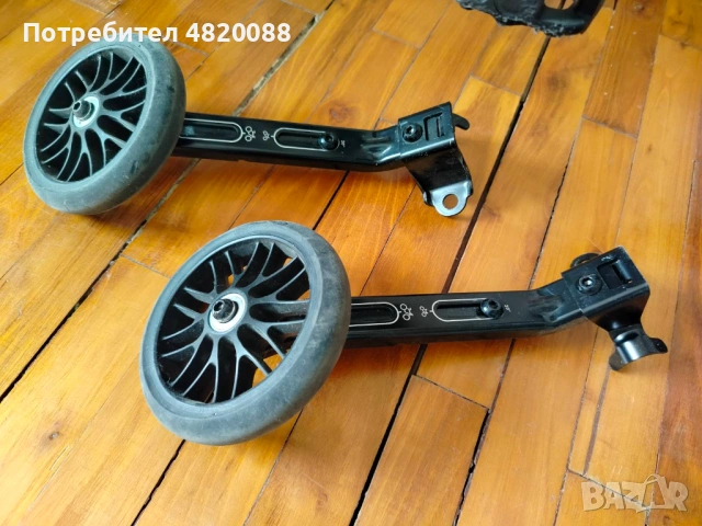Детско колело RIVERSIDE 20" с помощни колела ПЕРФЕКТНО, снимка 12 - Велосипеди - 54494383