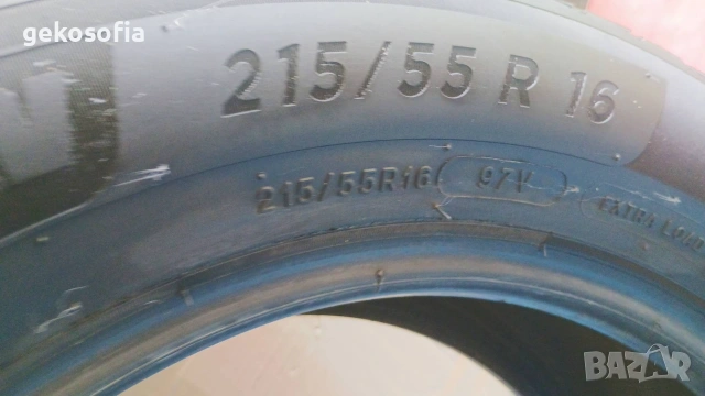 MICHELIN - 215 / 55 / 16 - Два броя отлични всезезонни гуми , снимка 9 - Гуми и джанти - 54991404