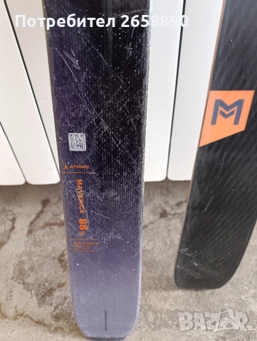 ски фрирайд Atomic maverick 88ti 176см, снимка 3 - Зимни спортове - 54823136