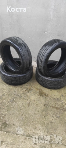 245/45/19 Continental  DOT. 2020. Цена за 4 бр. 100 Евро.  Без лепенки и кривини !, снимка 5 - Гуми и джанти - 54040165