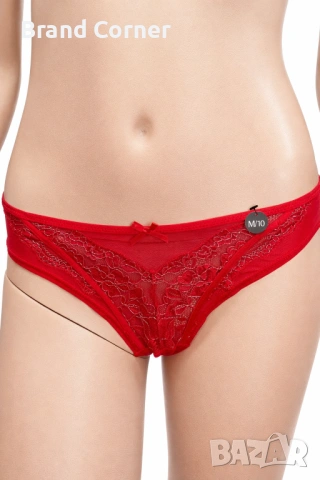 Дамско долнище Hunkemöller, размер M – червена дантела и тюл