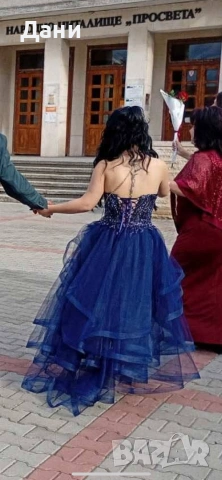СПЕШНО!БАЛНА РОКЛЯ КАТО НОВА!, снимка 3 - Рокли - 54976919