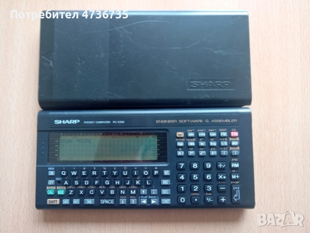 Джобен компютър Sharp PC-E220, снимка 3 - Лаптопи за работа - 54376288