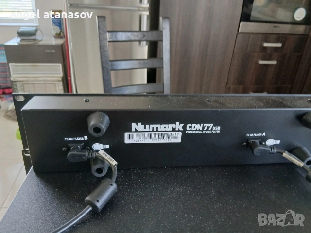 Продавам професионален CD player Numark CDN-77, снимка 4 - Аудиосистеми - 55069456