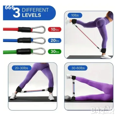 Комплект за фитнес, снимка 5 - Други спортове - 55450992