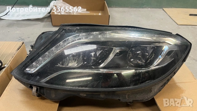 Mercedes W222 оригинални фарове, снимка 2 - Части - 54410771