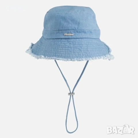 Дамска bucket шапка от памук jean синя_1261562, снимка 3 - Шапки - 54904956