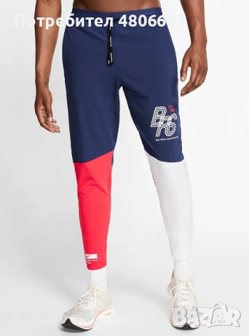 Оригинално мъжко долнище Nike Blue Ribbon Sports Track Club Running Dri-Fit, снимка 5 - Спортни дрехи, екипи - 54535573