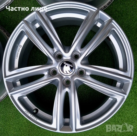 Продавам 4бр 17-ки джанти за Шкода Октавия, Супърб, Карок, Кодиак, Йети , снимка 4 - Гуми и джанти - 55064643