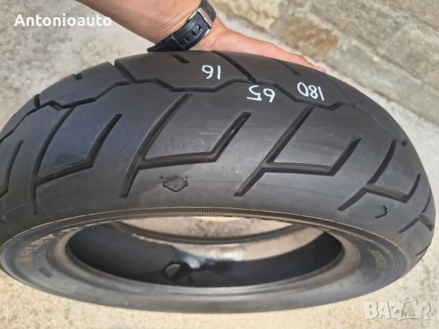 180 65 16 Michelin Harley Davidson schorcher 31 гуми чопър мотоциклет гума, снимка 2 - Гуми и джанти - 55141692