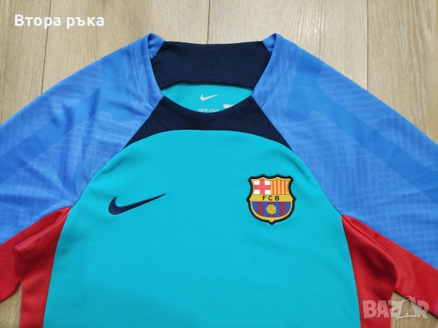 Nike FC Barcelona Тениска мъжка оригинален , снимка 3 - Спортни дрехи, екипи - 54537353