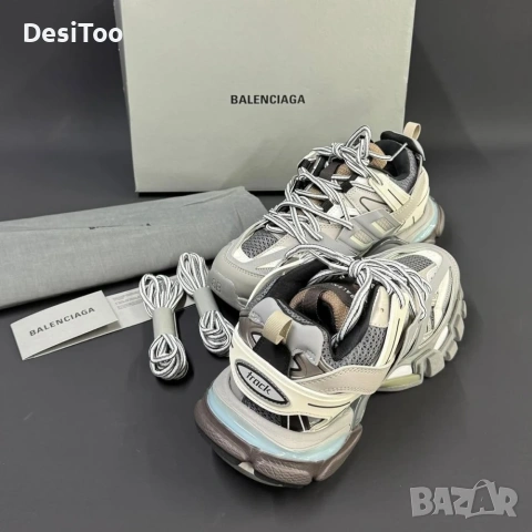 Balenciaga Track Sneaker "Grey/White , снимка 2 - Маратонки - 54358250