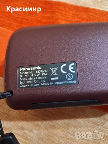 Видеокамера Panasonic SDR-S7, снимка 10 - Камери - 55411969