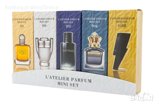 Луксозен комплект мини парфюми – 5 х 20 мл за нея и него