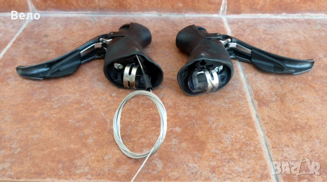 Дуал команди Шимано Кларис 2х8 ! , снимка 3 - Части за велосипеди - 54344706