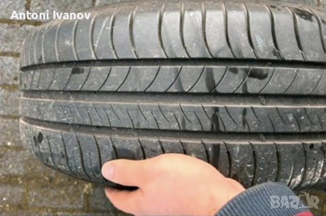 Оригинални алуминиеви джанти BMW 16 цола с летни гуми 195/55/16 Michelin, снимка 2 - Гуми и джанти - 54362307