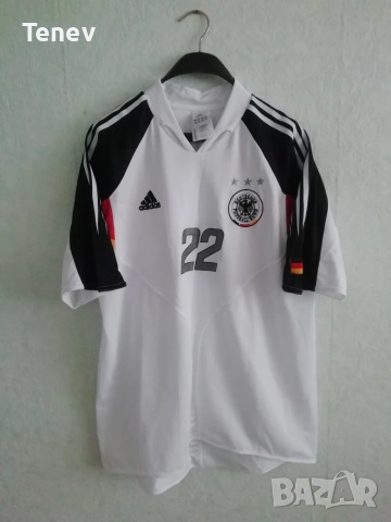 Germany Kuranyi Adidas оригинална тениска фланелка екип Германия Кевин Курани , снимка 2 - Тениски - 43218412