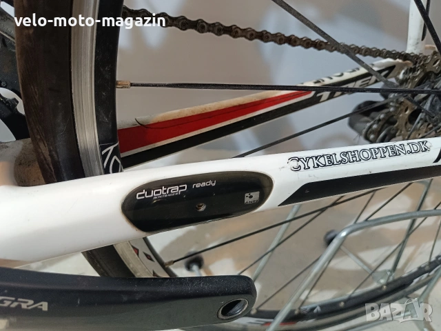 Продавам шосеен карбонов велосипед Trek Madone 4.7 (Размер 56 cm), снимка 14 - Велосипеди - 54672039