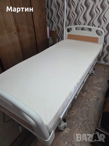 Болнично легло механично с матрак, снимка 6 - Други - 55683853