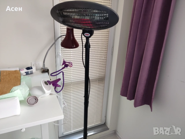 Продавам нагревателна лампа за бебе